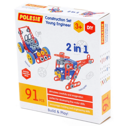 Design Piece Inventor 91 Pieces in Box 72986