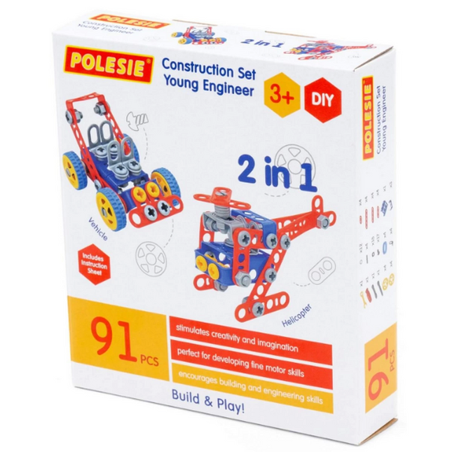 Design Piece Inventor 91 Pieces in Box 72986