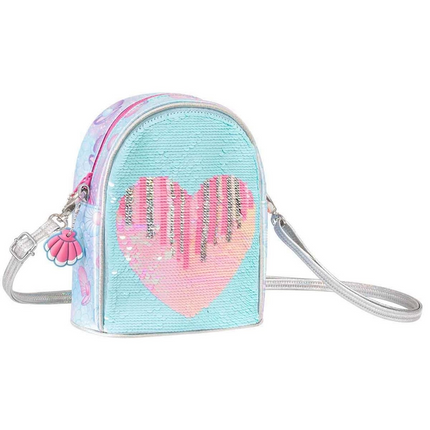 Heart Patterned Crossbody Bag