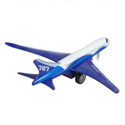 Metal Squeegee Light and Sound Passenger Plane