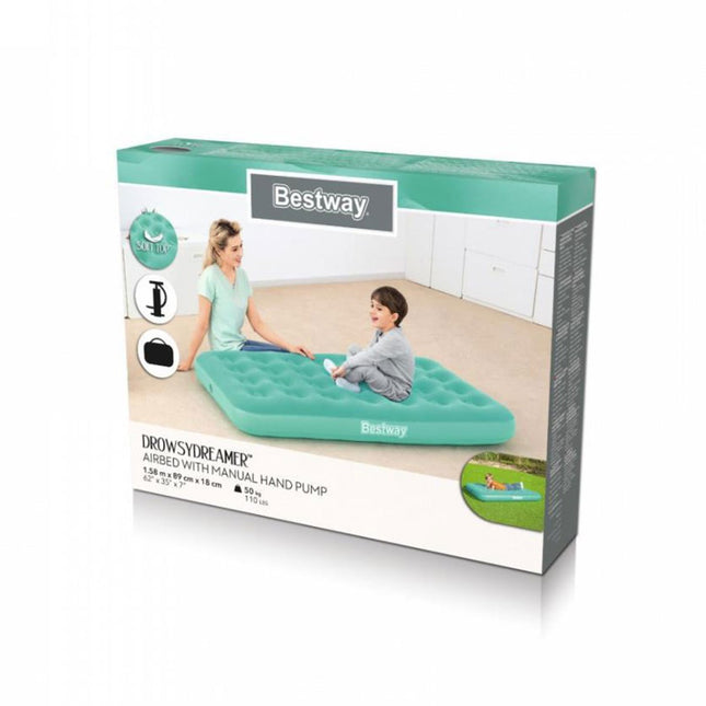 Bestway Drowsy Dreamer Inflatable Velvet Mattress 67918