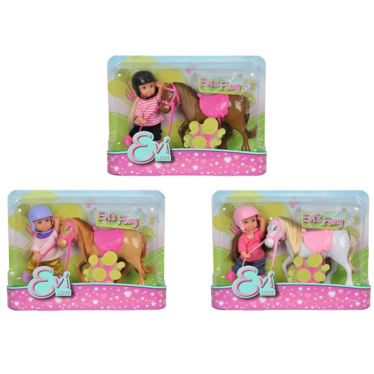 Evi Riding a Horse 12 cm SMB-105737464