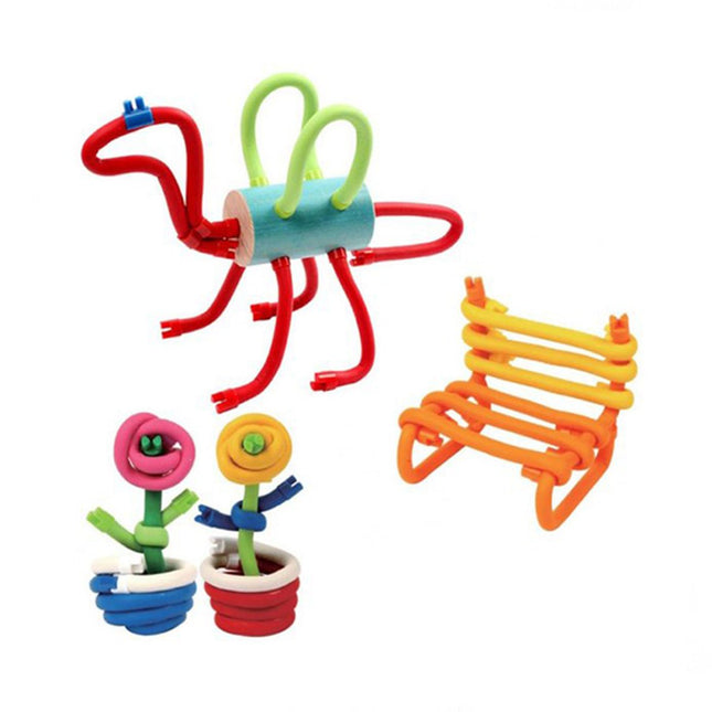 Babygo Constructor Twisting Creation 3D Building Set