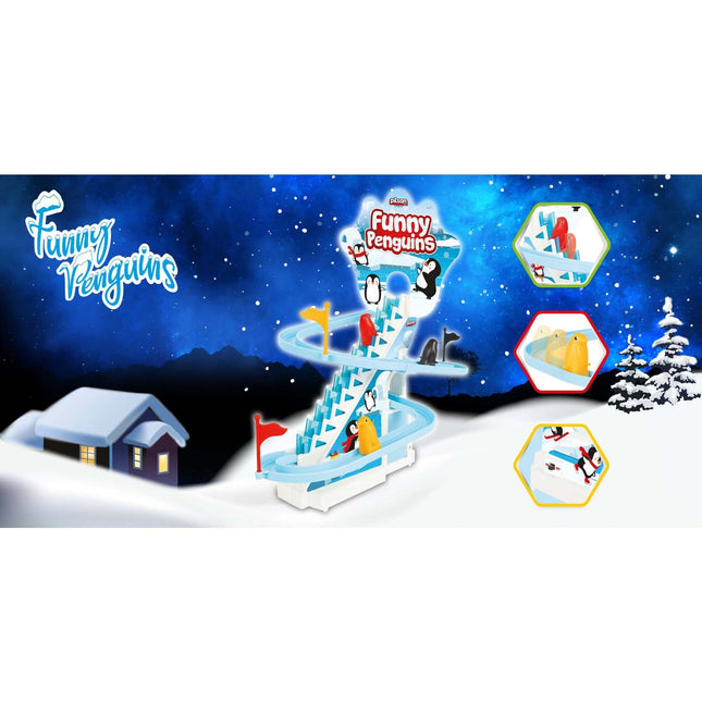 Funny Penguin Round and Round Game