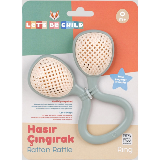 Lc Wicker Rattle Ring