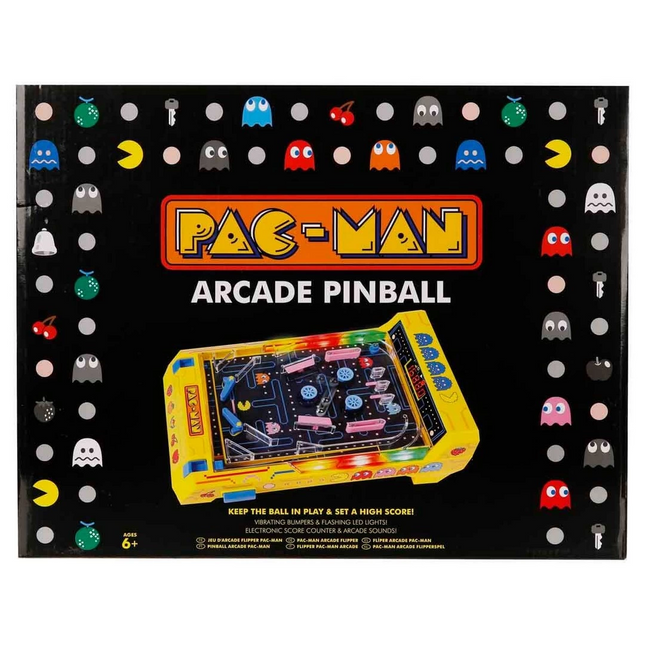 Pac-Man Arcade Desktop Pinball with Sounds and Lights