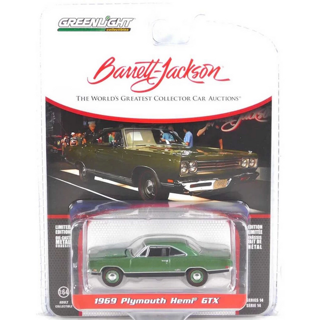 Greenlight 1/64 Barrett-Jackson Series 14- 1969 Plymouth HEMI GTX