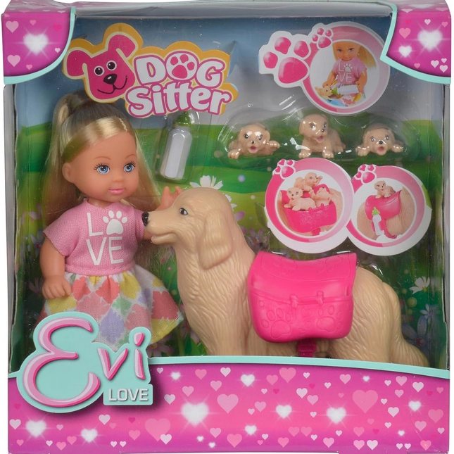 House Dog and Her 3 Puppies SMB-105733072