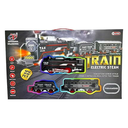 Boxed 22 Piece Battery Operated Train