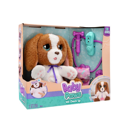 Baby Paws Peluş Veteriner Seti 25 cm