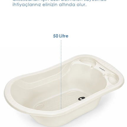 Babyjem 5 Parça Bebek Banyo Küvet Seti Kum Beji