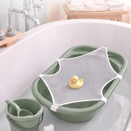 Babyjem 5 Parça Bebek Banyo Küvet Seti Soft Yeşil