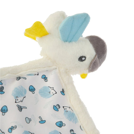 Babyjem 926 Birdy Diş Kaşıyıcılı + Silikon Emzik Hediyeli Uyku Arkadaşım Mavi 