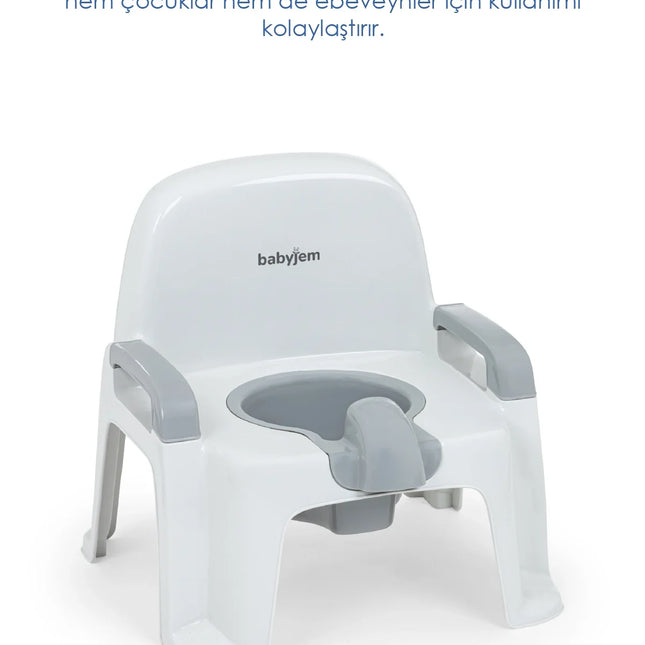 Babyjem Afacan Lazımlık Ergonomik Tuvalet Eğitimi Yardımcısı Kum Beji