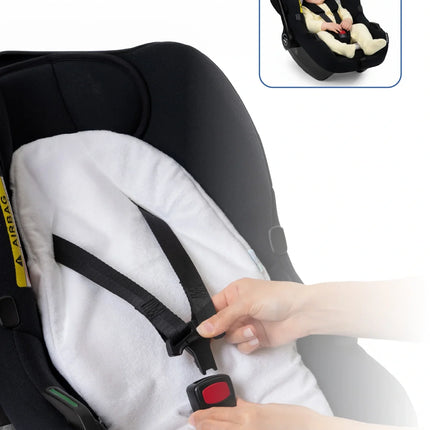 Babyjem Ana Kucağı Bel Desteği Havlu Beyaz