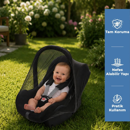 Babyjem Ana Kucağı Sinekliği Siyah