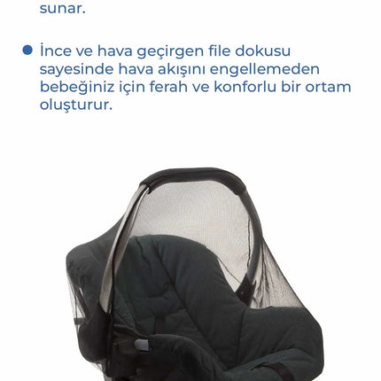 Babyjem Ana Kucağı Sinekliği Siyah