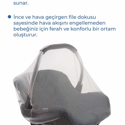 Babyjem Anakucağı Sinekliği Beyaz