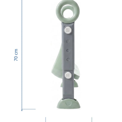 Babyjem Basamaklı Katlanır Klozet Adaptörü Soft Yeşil