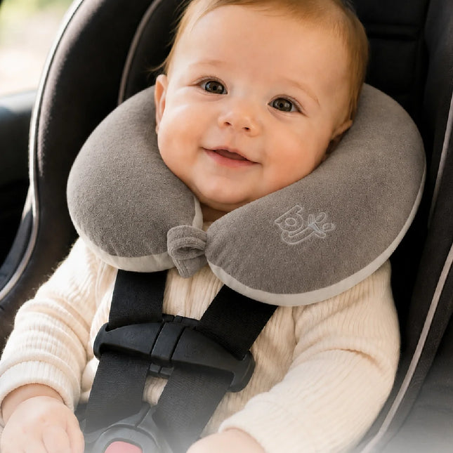 Babyjem Bebek Boyun Koruyucu Yastık Gri