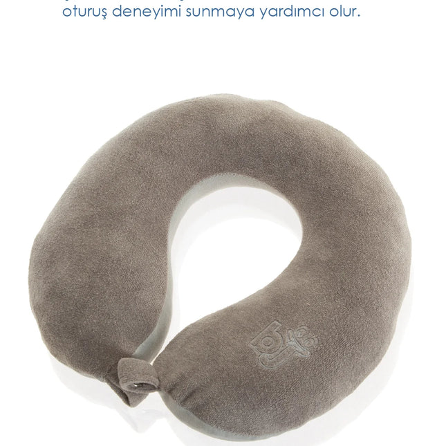 Babyjem Bebek Boyun Koruyucu Yastık Gri
