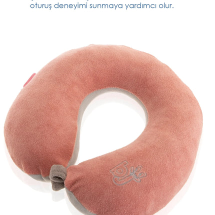 Babyjem Bebek Boyun Koruyucu Yastık Gül Kurusu