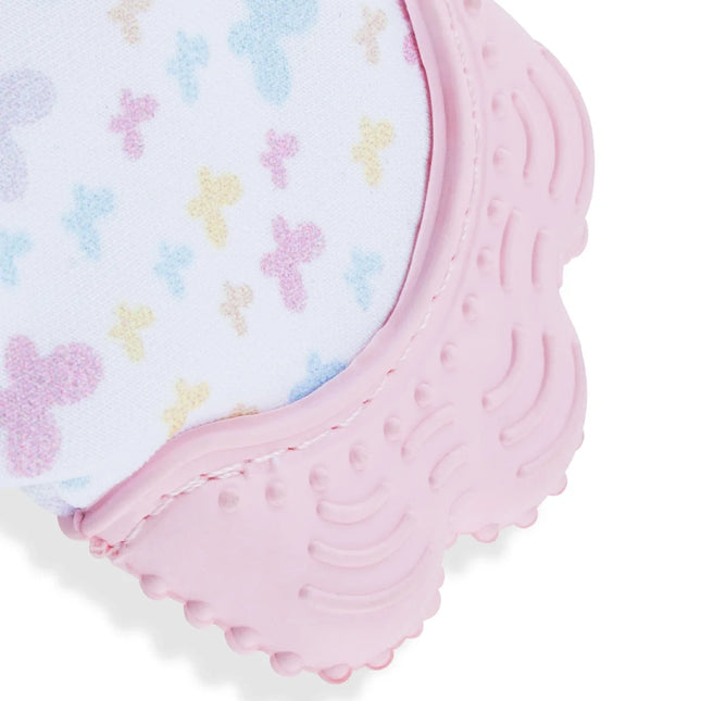 Babyjem Bebek Diş Kaşıyıcı Eldiveni Kelebek Pembe