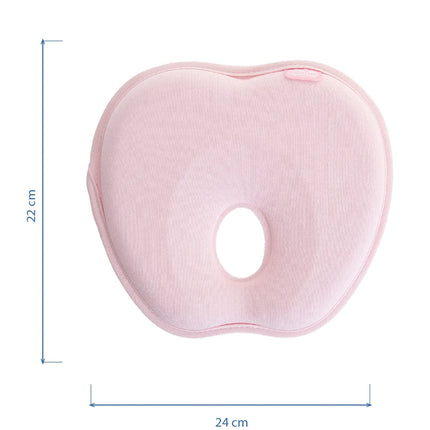 Babyjem Bebek Düz Kafa Yastığı Düz Kafa Engelleyici Yastık Pembe