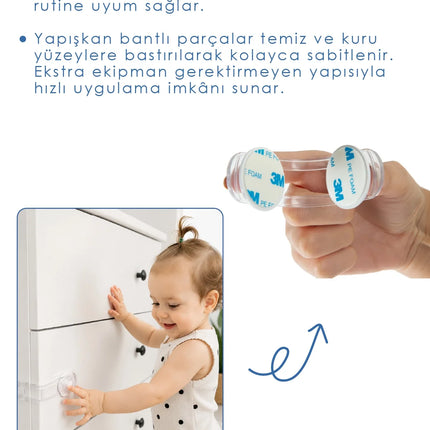 Babyjem Bebek Evde Güvenlik Seti 26 Parça