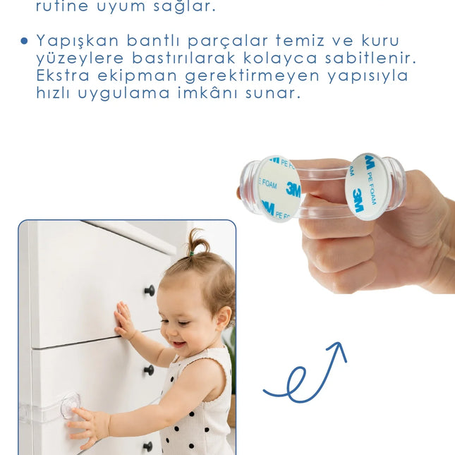 Babyjem Bebek Evde Güvenlik Seti 26 Parça