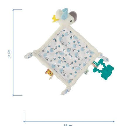 Babyjem Birdy Soft Diş Kaşıyıcılı Uyku Arkadaşım Mavi