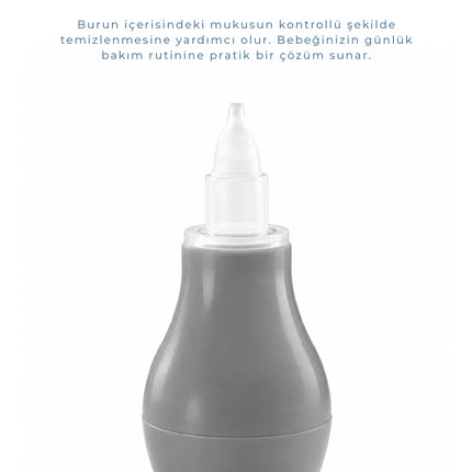 Babyjem Burun Aspiratörü Gri