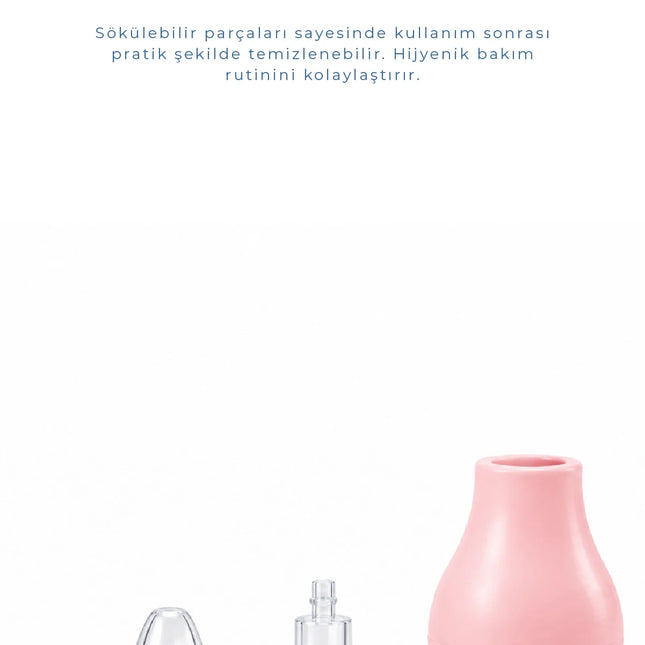 Babyjem Burun Aspiratörü Pembe