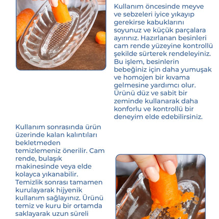 Babyjem Cam Rende Kurşun İçermez - ISO 9001 Sertifikalı