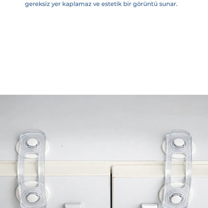 Babyjem Çok Fonksiyonlu Çocuk Güvenlik Kilit Seti 12 Adet Beyaz