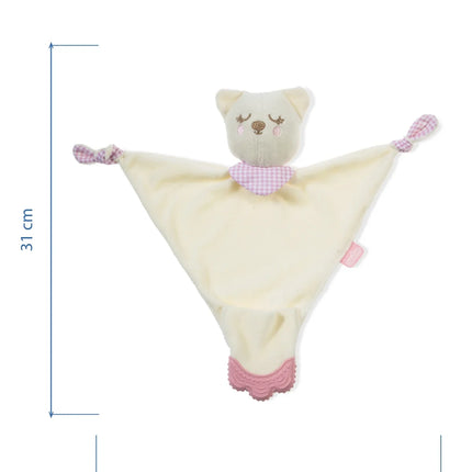 Babyjem Diş Kaşıyıcılı Sevimli Uyku Arkadaşım Pembe