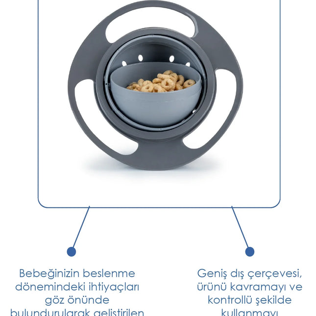 Babyjem Dökülmeyen Tabak Gri