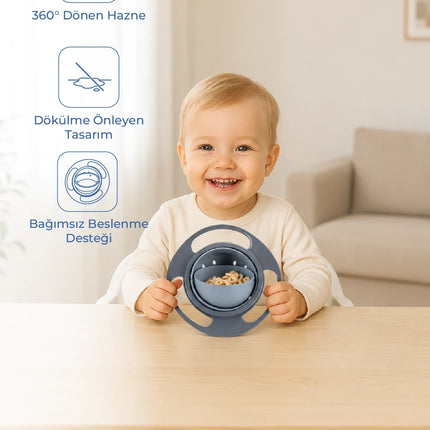 Babyjem Dökülmeyen Tabak Gri