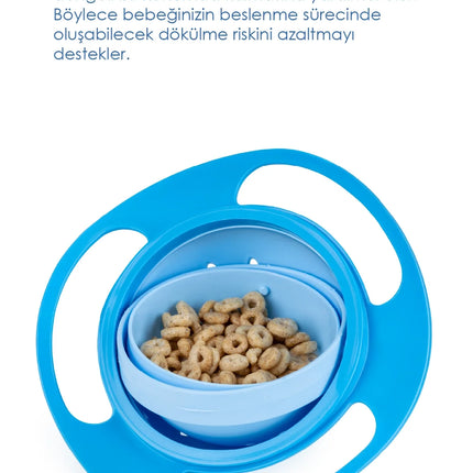 Babyjem Dökülmeyen Tabak - Mavi