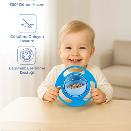 Babyjem Dökülmeyen Tabak - Mavi