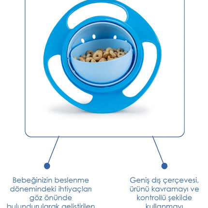 Babyjem Dökülmeyen Tabak - Mavi