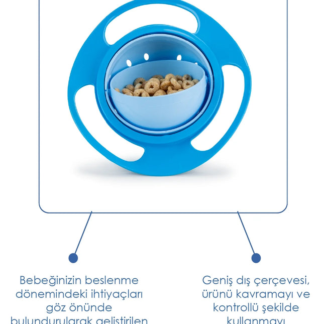 Babyjem Dökülmeyen Tabak - Mavi
