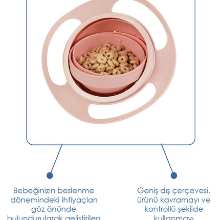 Babyjem Dökülmeyen Tabak Soft Pembe