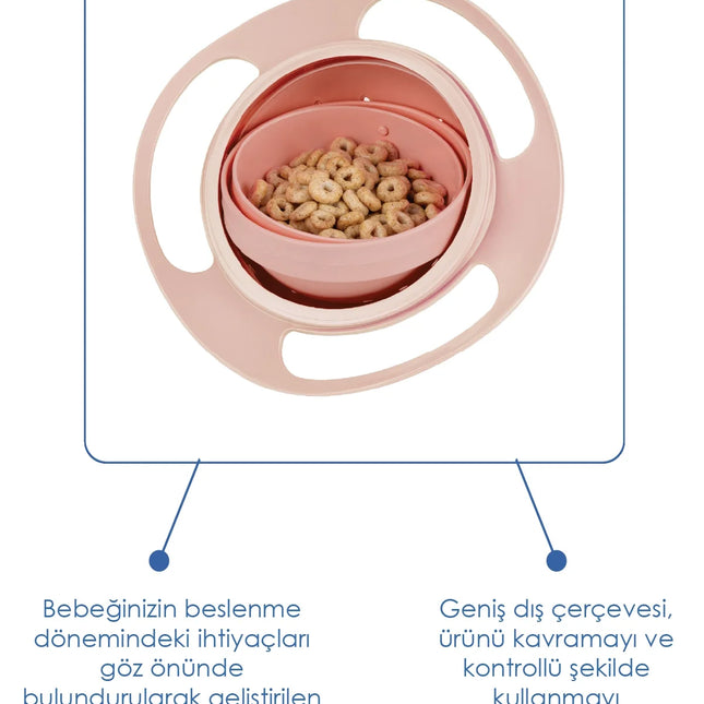 Babyjem Dökülmeyen Tabak Soft Pembe