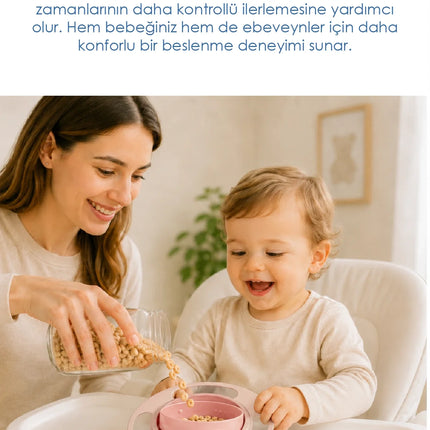 Babyjem Dökülmeyen Tabak Soft Pembe
