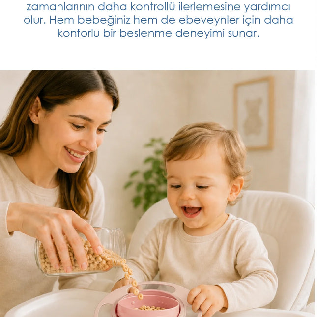 Babyjem Dökülmeyen Tabak Soft Pembe