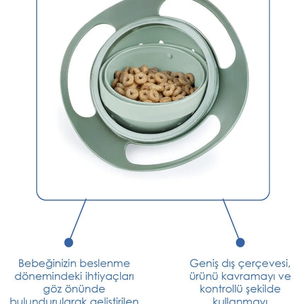 Babyjem Dökülmeyen Tabak Soft Yeşil