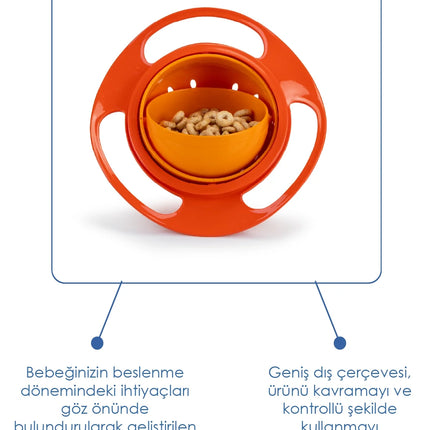 Babyjem Dökülmeyen Tabak Turuncu