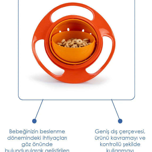 Babyjem Dökülmeyen Tabak Turuncu