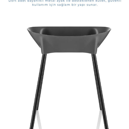 Babyjem Elegant Yenidoğan Ayaklı Bebek Banyo Küvet Seti Kum Beji